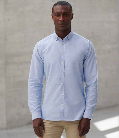 Henbury Modern Long Sleeve Regular Fit Oxford Shirt