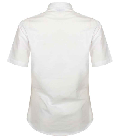 Henbury Ladies Short Sleeve Classic Oxford Shirt