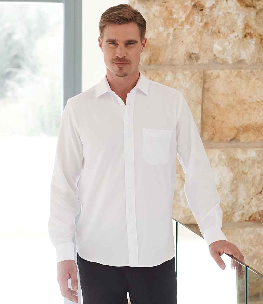 Henbury Long Sleeve Wicking Shirt
