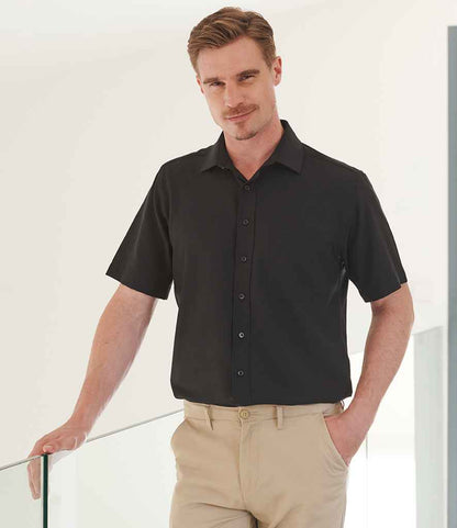 Henbury Short Sleeve Wicking Shirt