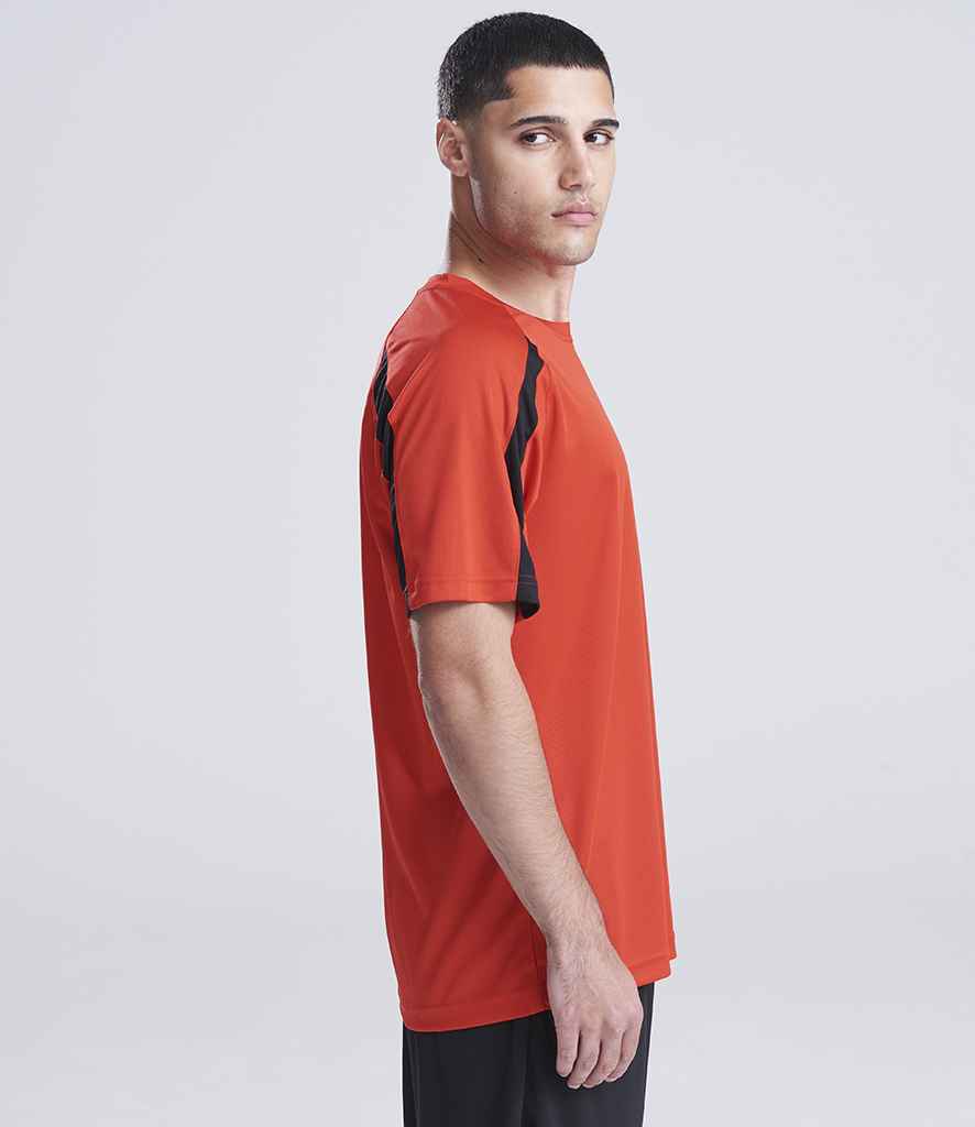 AWDis Cool Contrast Wicking T-Shirt (1/2)