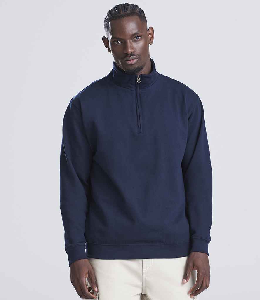 AWDis Sophomore Zip Neck Sweatshirt