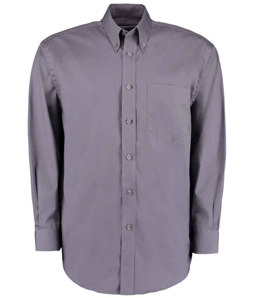 Kustom Kit Premium Long Sleeve Classic Fit Oxford Shirt (1/3)