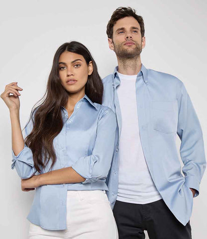 Kustom Kit Premium Long Sleeve Classic Fit Oxford Shirt (2/3)