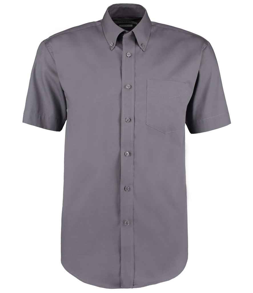 Kustom Kit Premium Short Sleeve Classic Fit Oxford Shirt (1/3)