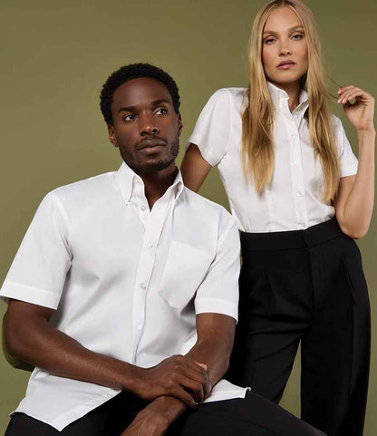 Kustom Kit Premium Short Sleeve Classic Fit Oxford Shirt (3/3)