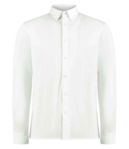 Kustom Kit Long Sleeve Superwash® 60°C Piqué Shirt