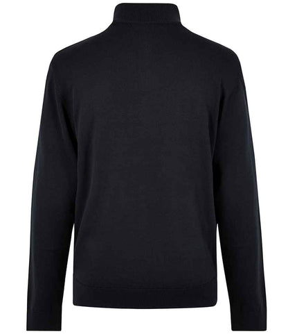 Kustom Kit Regular Fit Arundel 1/4 Zip Sweater