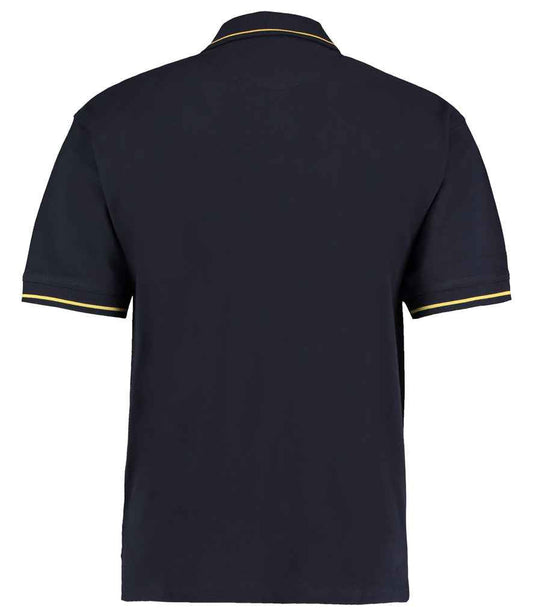 Kustom Kit St Mellion Tipped Cotton Piqué Polo Shirt