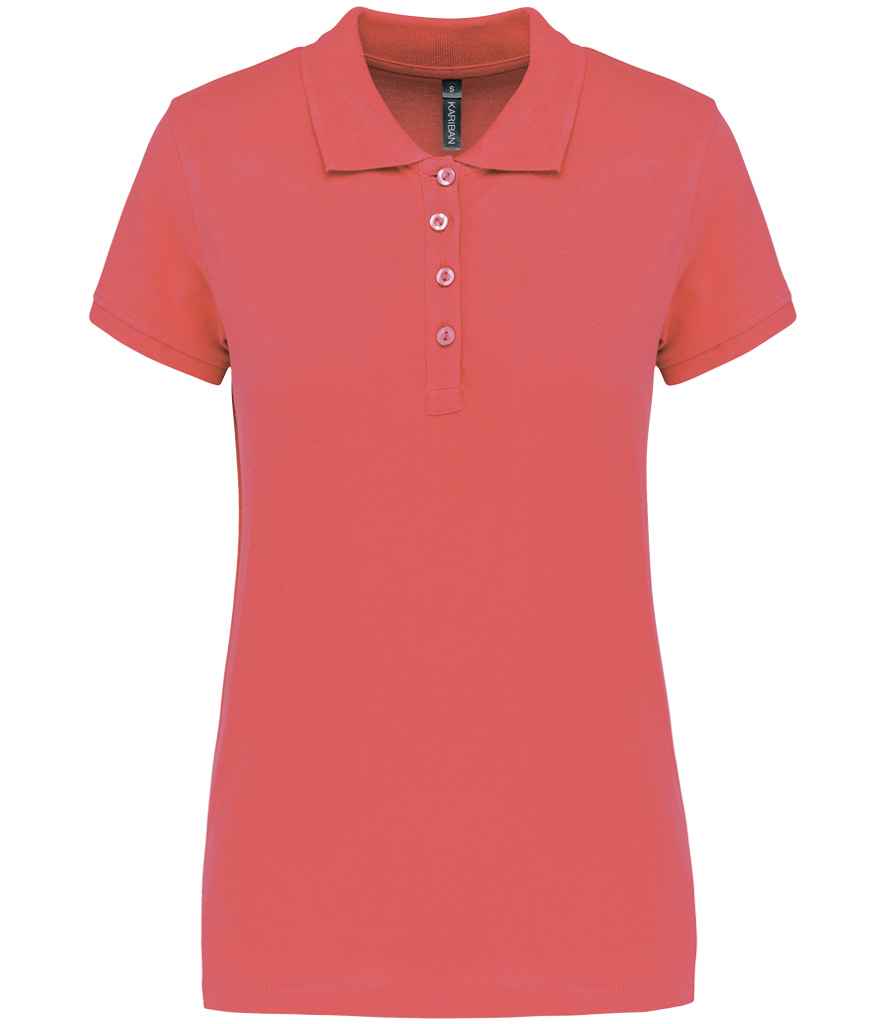 Kariban Ladies Short Sleeve Piqué Polo Shirt (2/2)