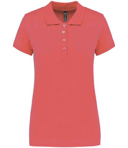 Kariban Ladies Short Sleeve Piqué Polo Shirt (2/2)