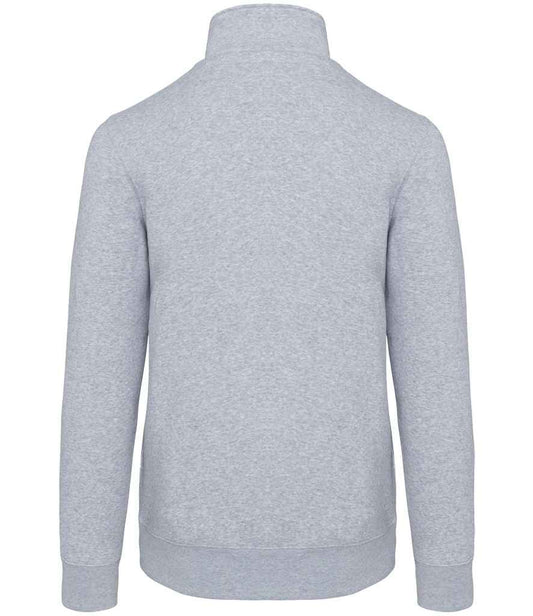Kariban Zip Neck Sweatshirt