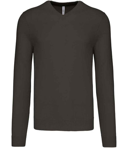 Kariban Cotton Acrylic V Neck Sweater