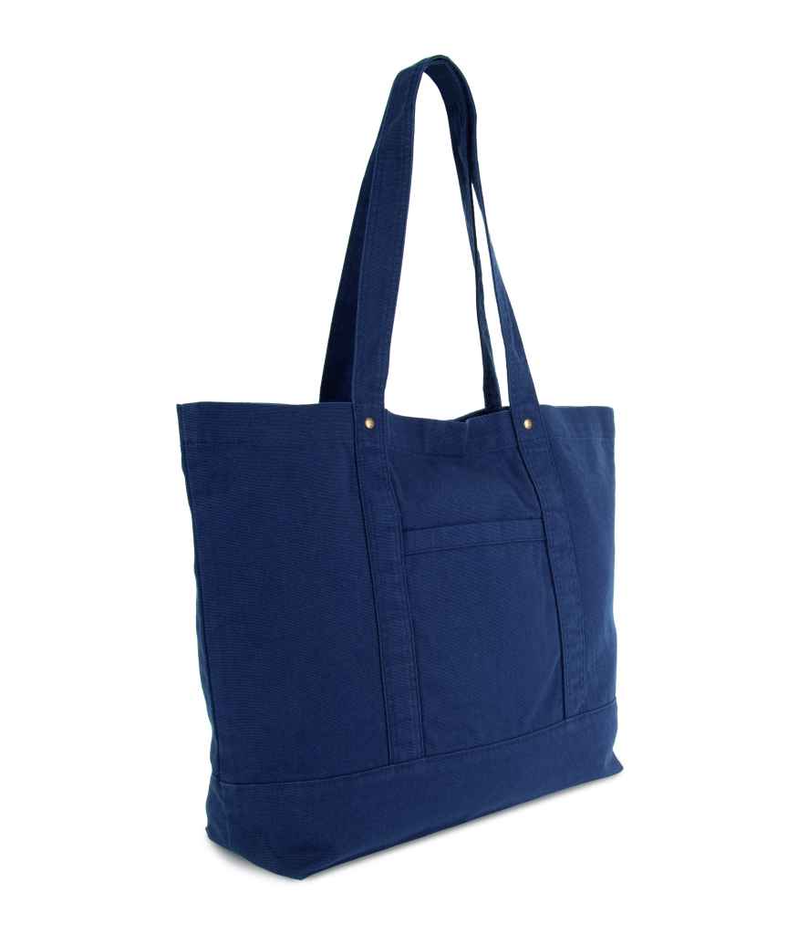 Kimood Washed Cotton Shopper Bag