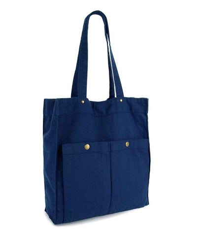 Kimood Washed Cotton Bag with Pockets