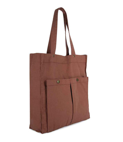Kimood Washed Cotton Bag with Pockets