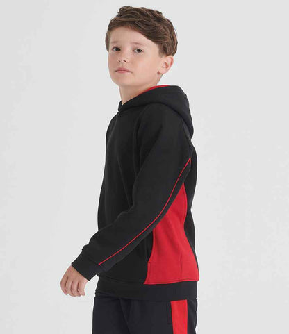 Finden + Hales Kids Contrast Hooded Sweatshirt
