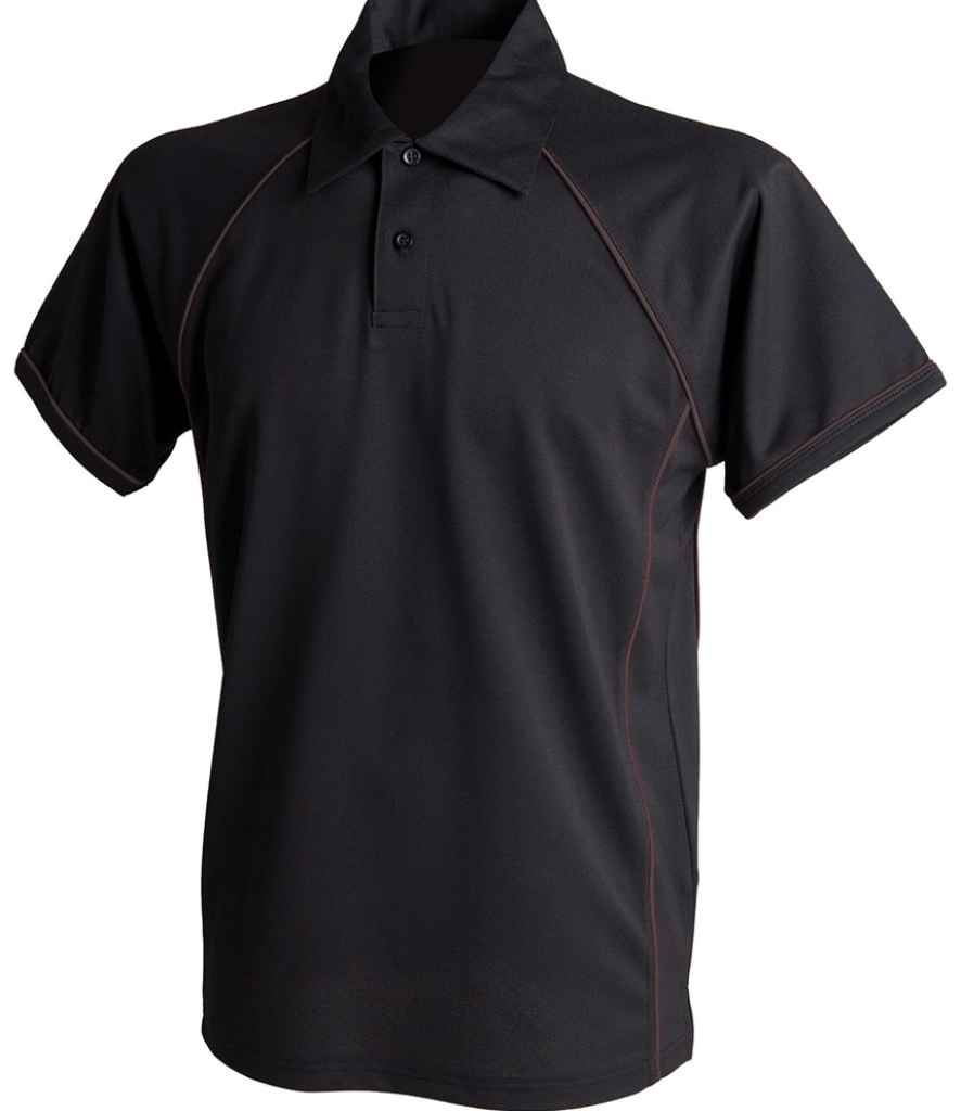 Finden + Hales Performance Piped Polo Shirt (1/2)