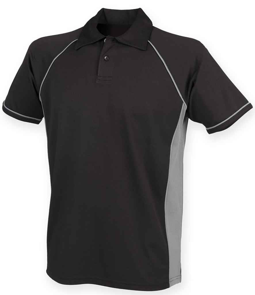 Finden + Hales Performance Piped Polo Shirt (1/2)