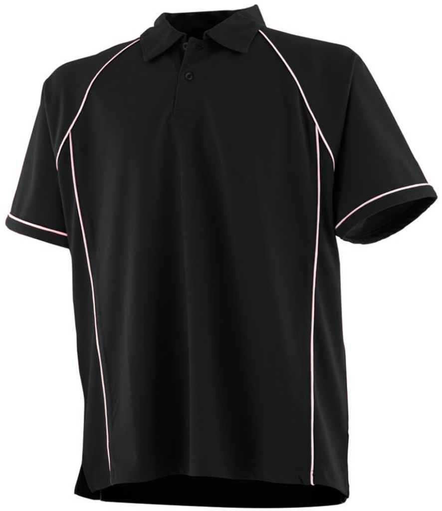 Finden + Hales Performance Piped Polo Shirt (1/2)
