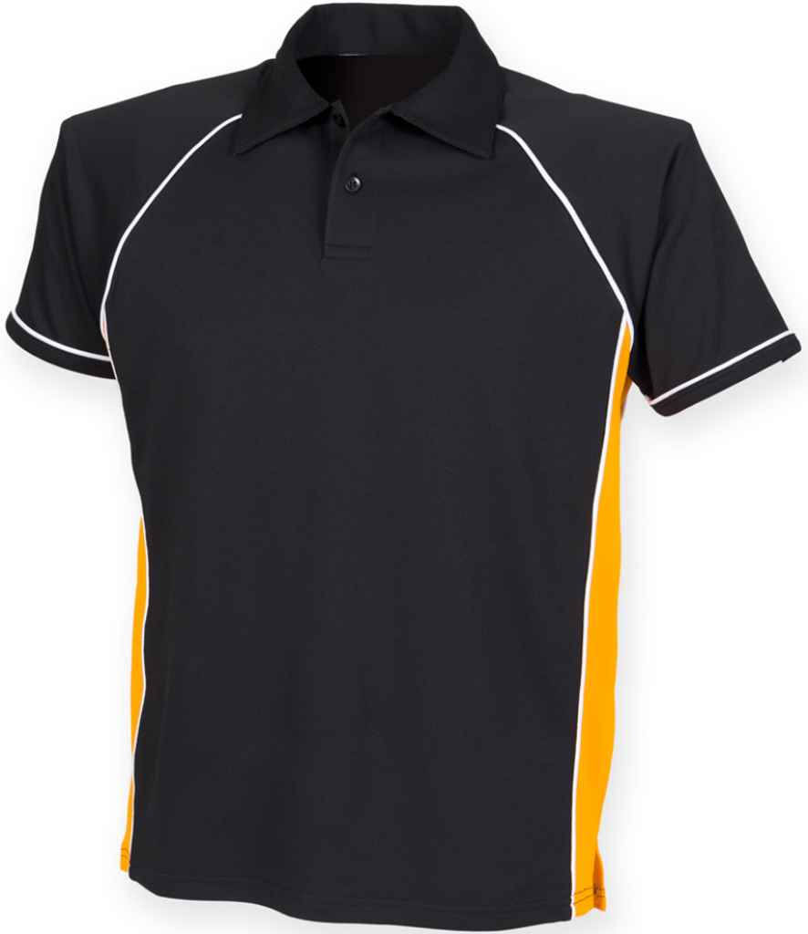 Finden + Hales Performance Piped Polo Shirt (1/2)