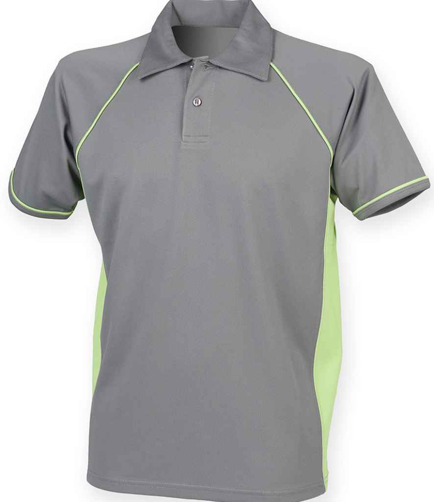 Finden + Hales Performance Piped Polo Shirt (1/2)