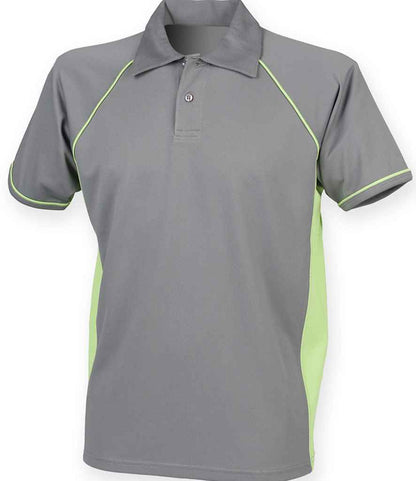 Finden + Hales Performance Piped Polo Shirt (1/2)