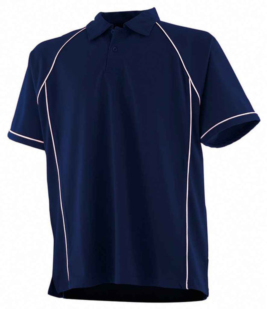 Finden + Hales Performance Piped Polo Shirt (2/2)