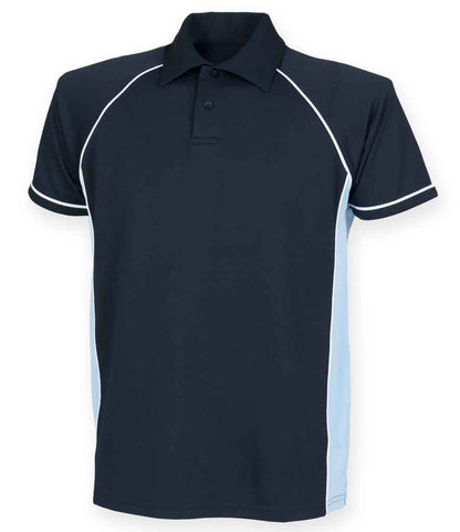 Finden + Hales Performance Piped Polo Shirt (1/2)