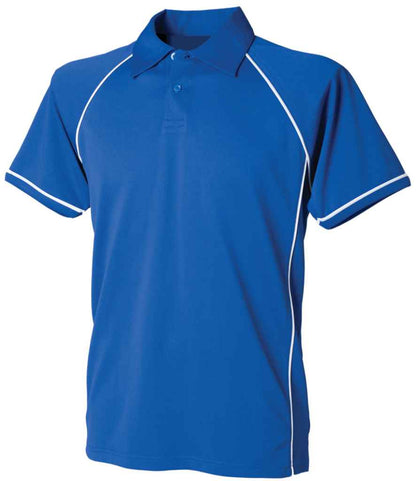 Finden + Hales Performance Piped Polo Shirt (2/2)