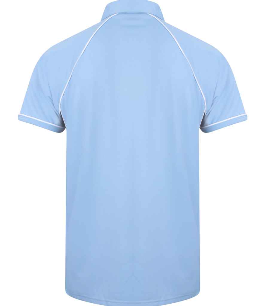 Finden + Hales Performance Piped Polo Shirt (2/2)