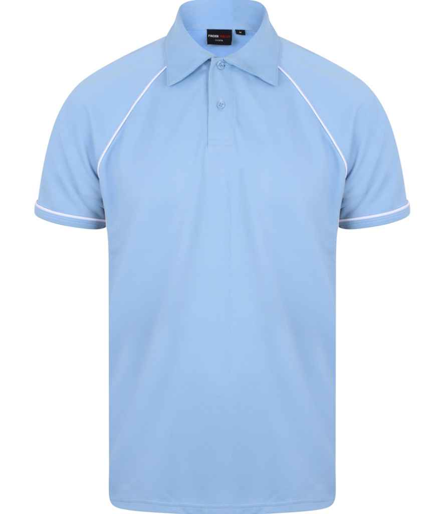 Finden + Hales Performance Piped Polo Shirt (2/2)