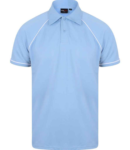 Finden + Hales Performance Piped Polo Shirt (2/2)