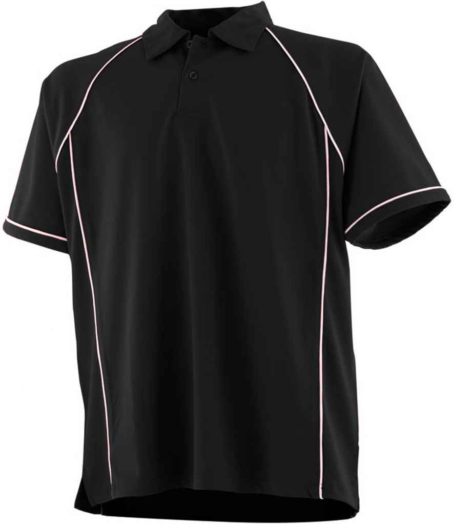 Finden + Hales Kids Performance Piped Polo Shirt (1/2)
