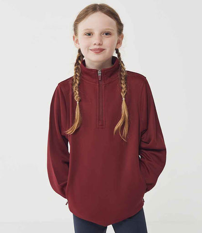 Finden + Hales Kids 1/4 Zip Tracksuit Top