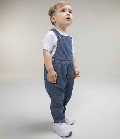 Larkwood Kids Denim Dungarees