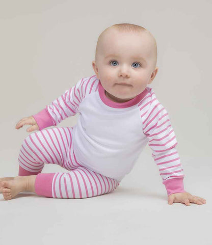 Larkwood Baby/Toddler Striped Pyjamas