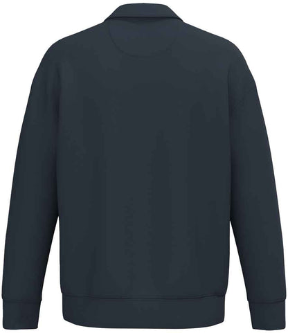 Native Spirit Unisex 1/4 Zip Sweatshirt with Polo Collar