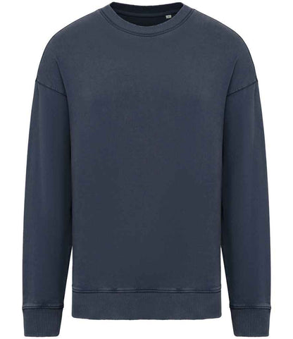 Native Spirit Unisex Washed Effect Oversize Sweatshirt