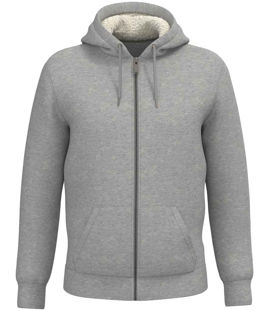 Native Spirit Unisex Sherpa lined Full Zip Sweatshirt