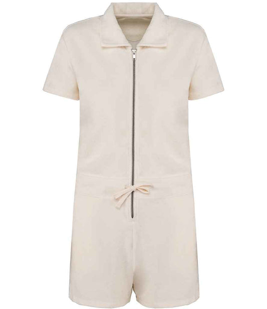 Native Spirit Ladies Terry Towel Short Overall