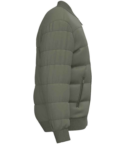 Native Spirit Varsity Collar Padded Jacket