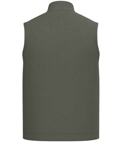 Native Spirit Unisex Twill Bodywarmer with Varsity Collar