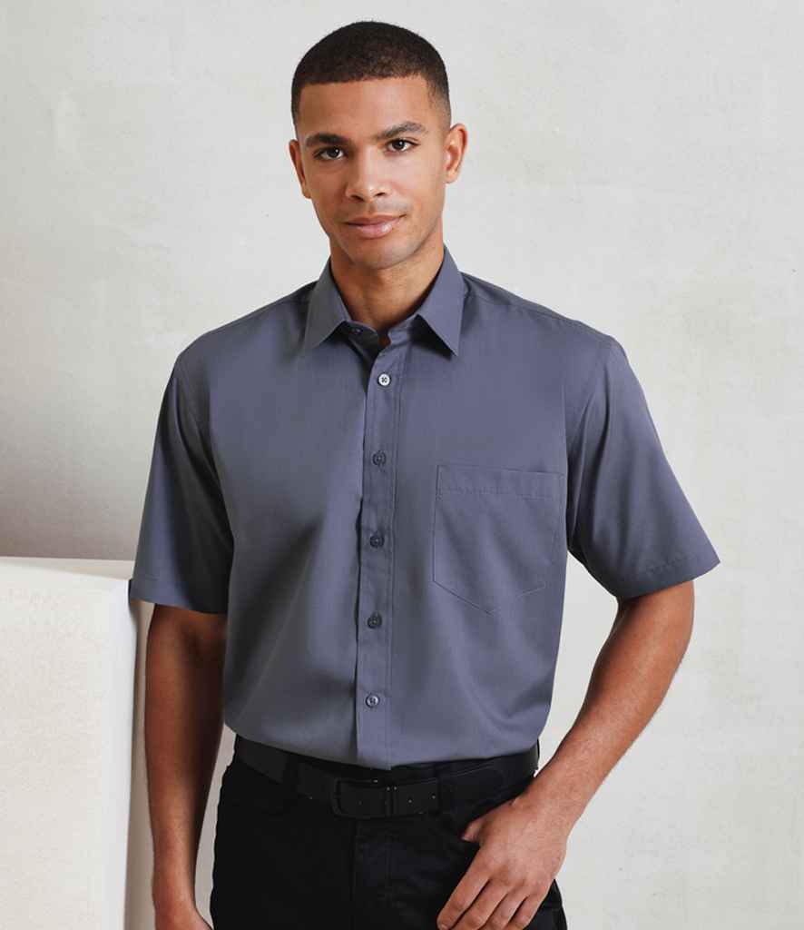 Premier Short Sleeve Poplin Shirt (2/3)