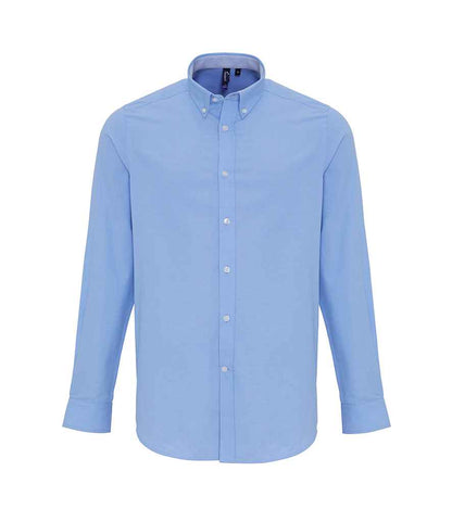 Premier Long Sleeve Striped Oxford Shirt