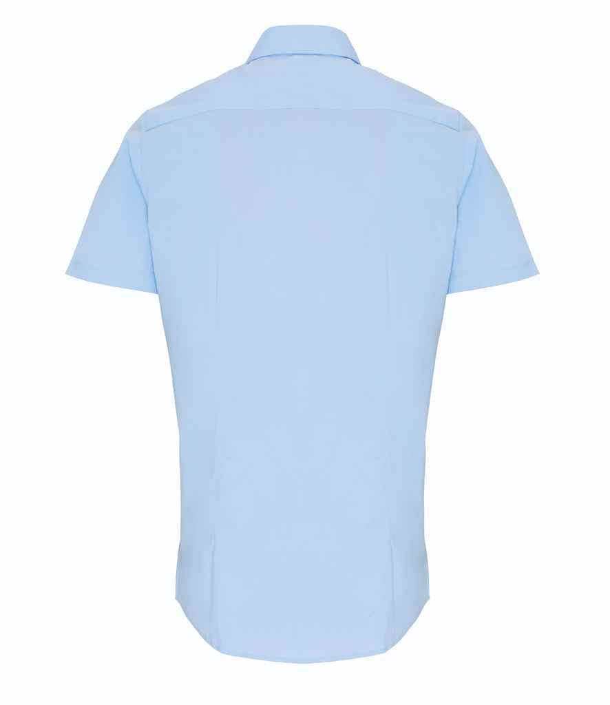 Premier Short Sleeve Stretch Fit Poplin Shirt