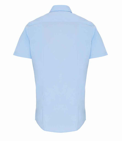Premier Short Sleeve Stretch Fit Poplin Shirt