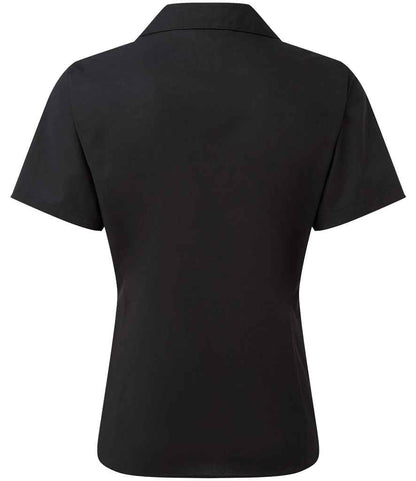 Premier Ladies Short Sleeve Poplin Blouse (1/3)