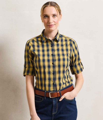 Premier Ladies Mulligan Check Long Sleeve Shirt