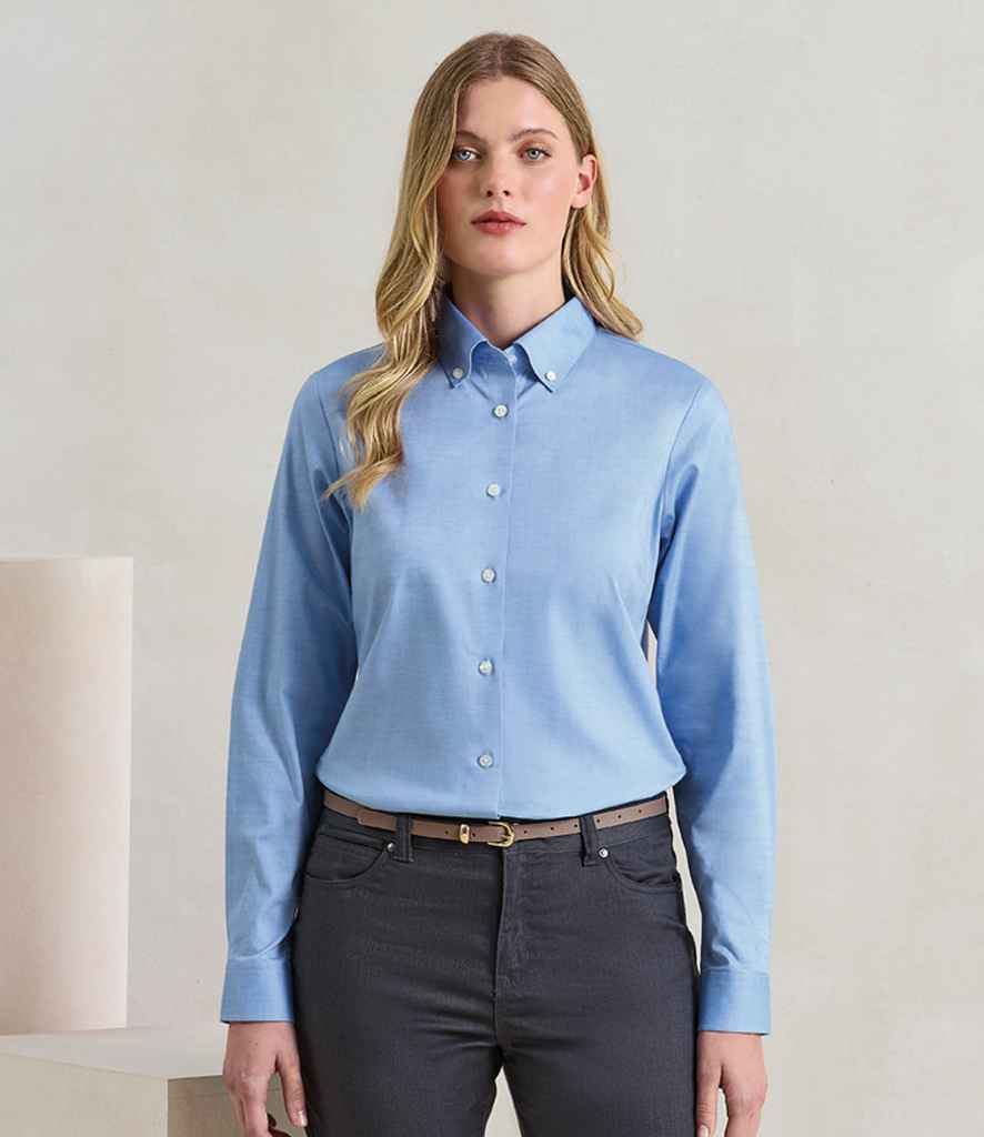 Premier Ladies Supreme Long Sleeve Oxford Shirt